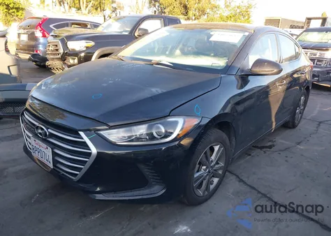 2018 Hyundai Elantra Sel из США, поврежденный, VIN 5NPD84LF1JH326122